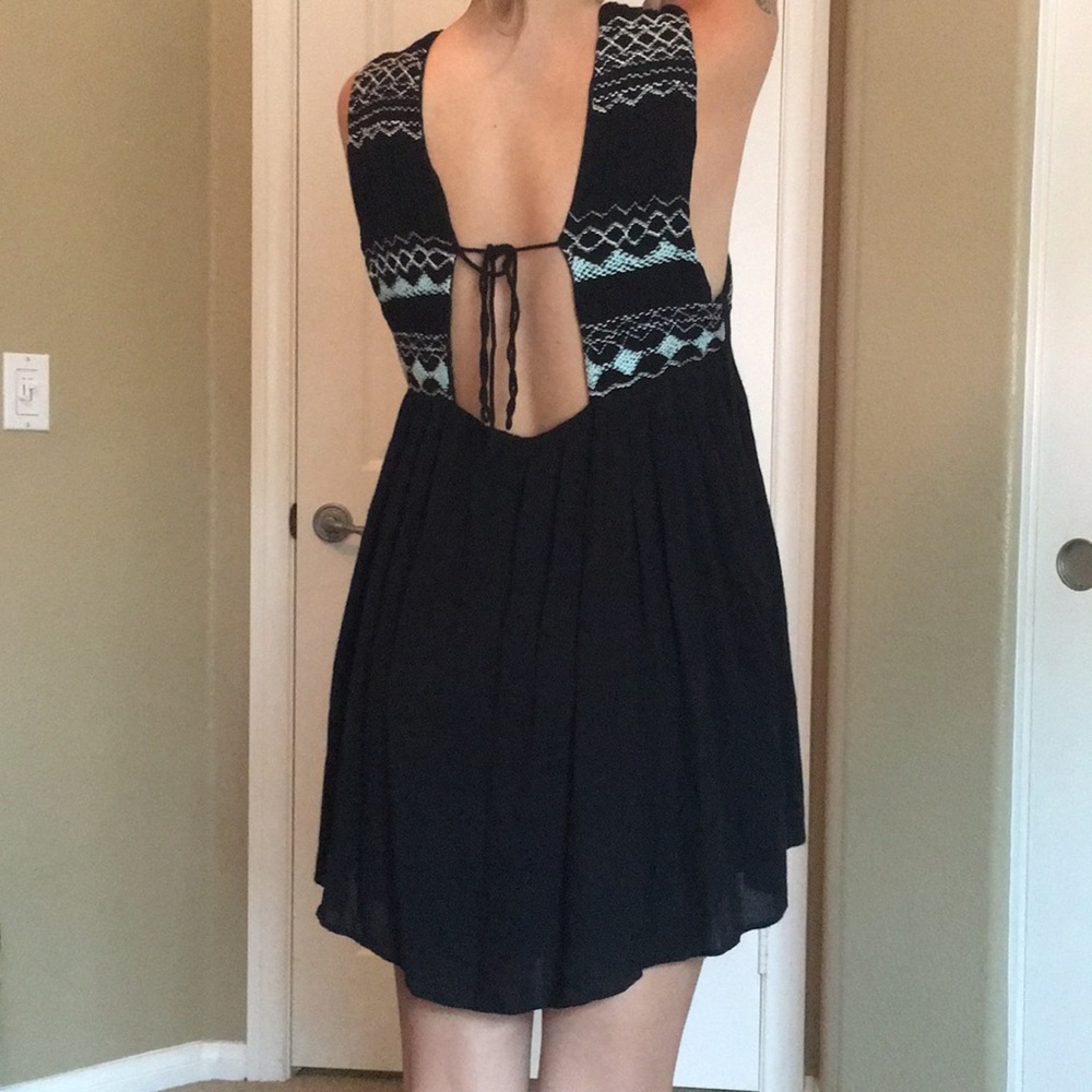 Black boho dress 🖤